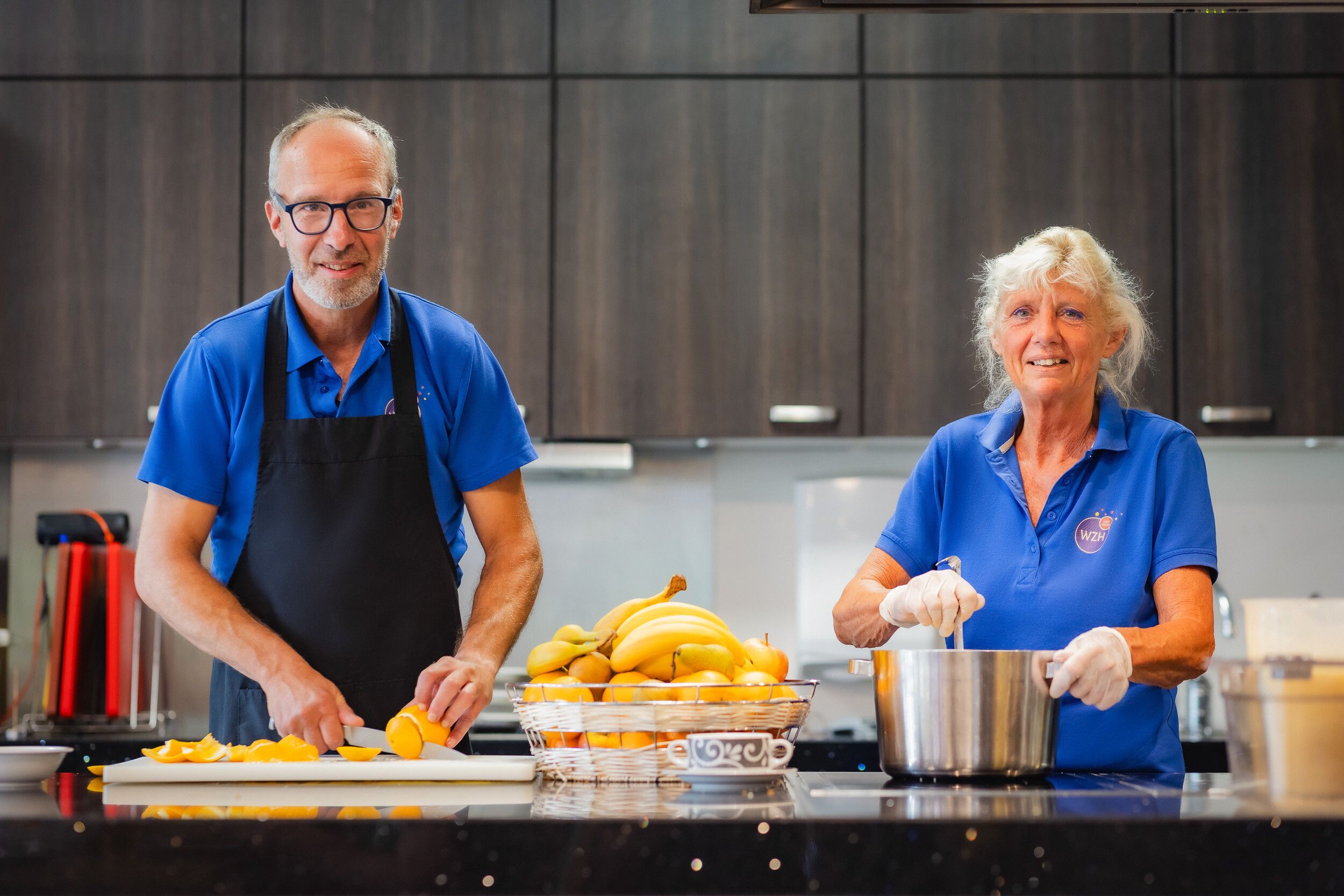 'Fijn om lekker te koken voor de bewoners.'