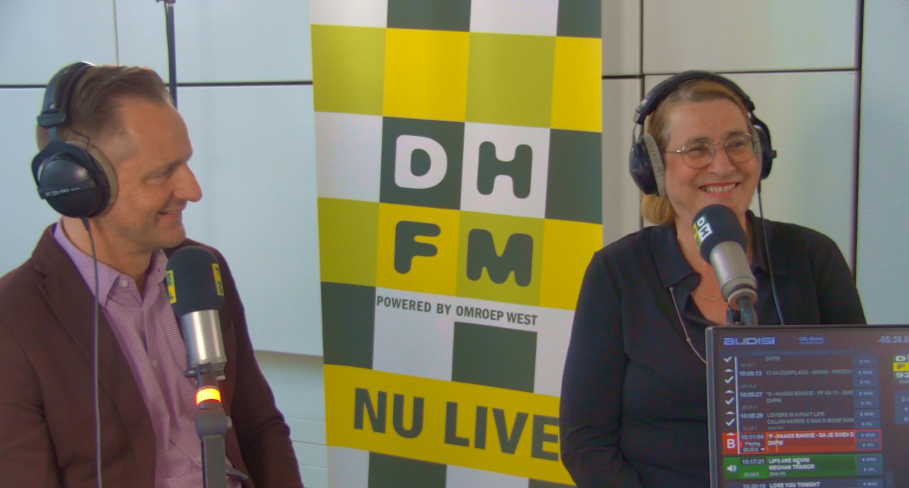 Relatiebeheerder Vrijwilligers Conny van Dam te gast bij Den Haag FM